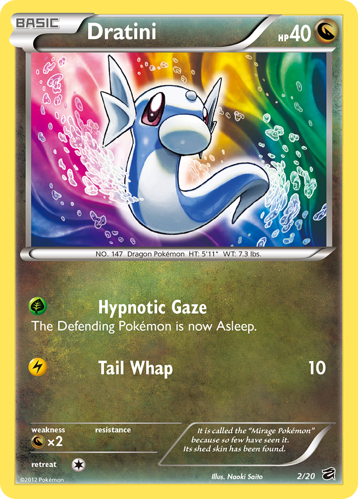 Dratini (2/20) [Black & White: Dragon Vault] | Jack's On Queen