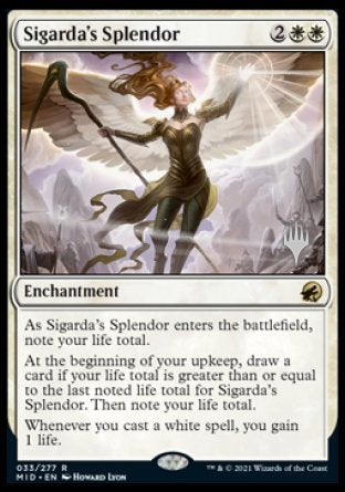 Sigarda's Splendor (Promo Pack) [Innistrad: Midnight Hunt Promos] | Jack's On Queen