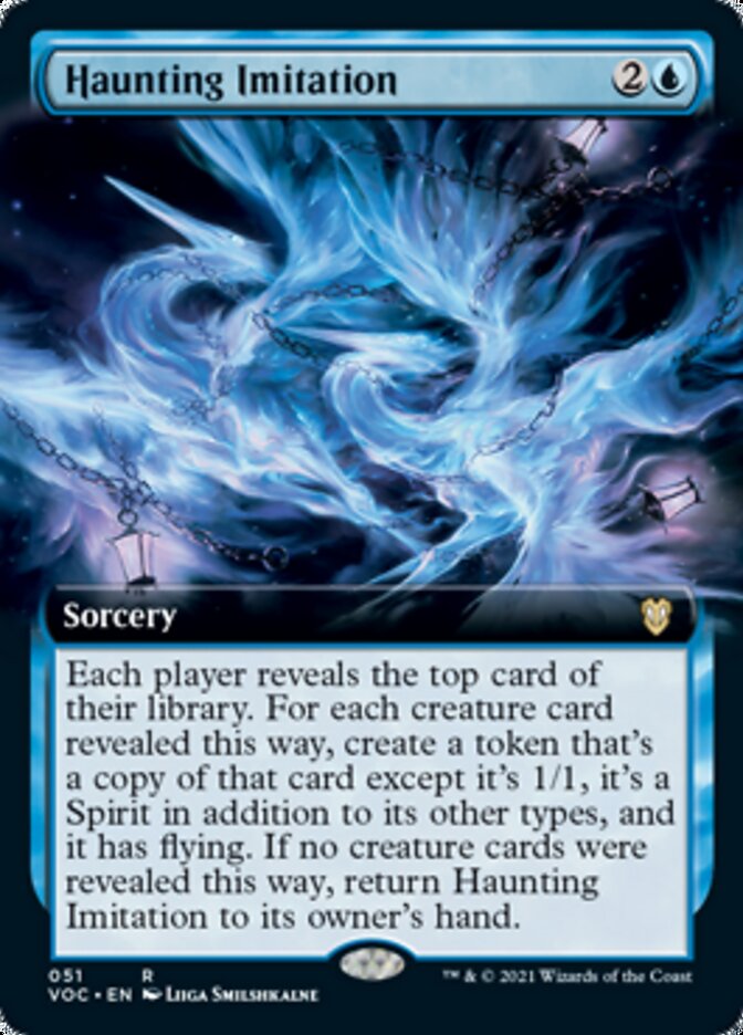 Haunting Imitation (Extended) [Innistrad: Crimson Vow Commander] | Jack's On Queen
