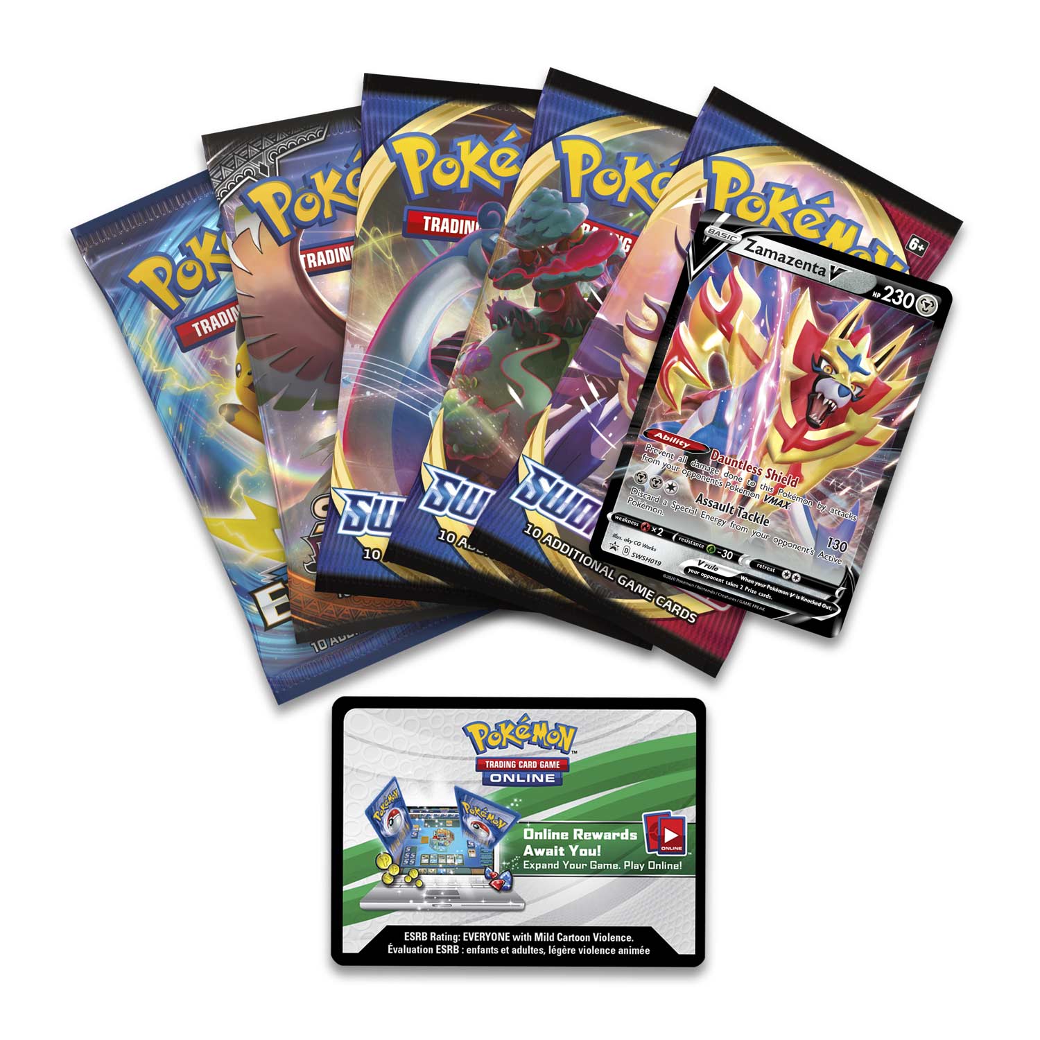 Sword & Shield: Rebel Clash - Legends of Galar Collector's Tin (Zamazenta V) | Jack's On Queen