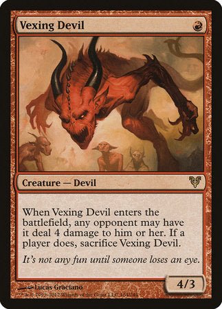 Vexing Devil [Avacyn Restored] | Jack's On Queen