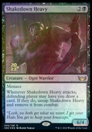 Shakedown Heavy [Streets of New Capenna Prerelease Promos] | Jack's On Queen