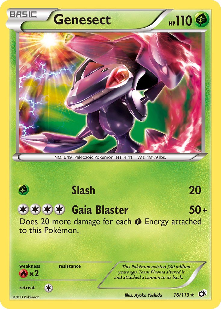 Genesect (16/113) [Black & White: Legendary Treasures] | Jack's On Queen