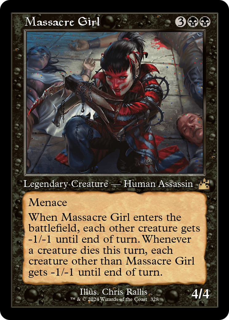 Massacre Girl (Retro) [Ravnica Remastered] | Jack's On Queen