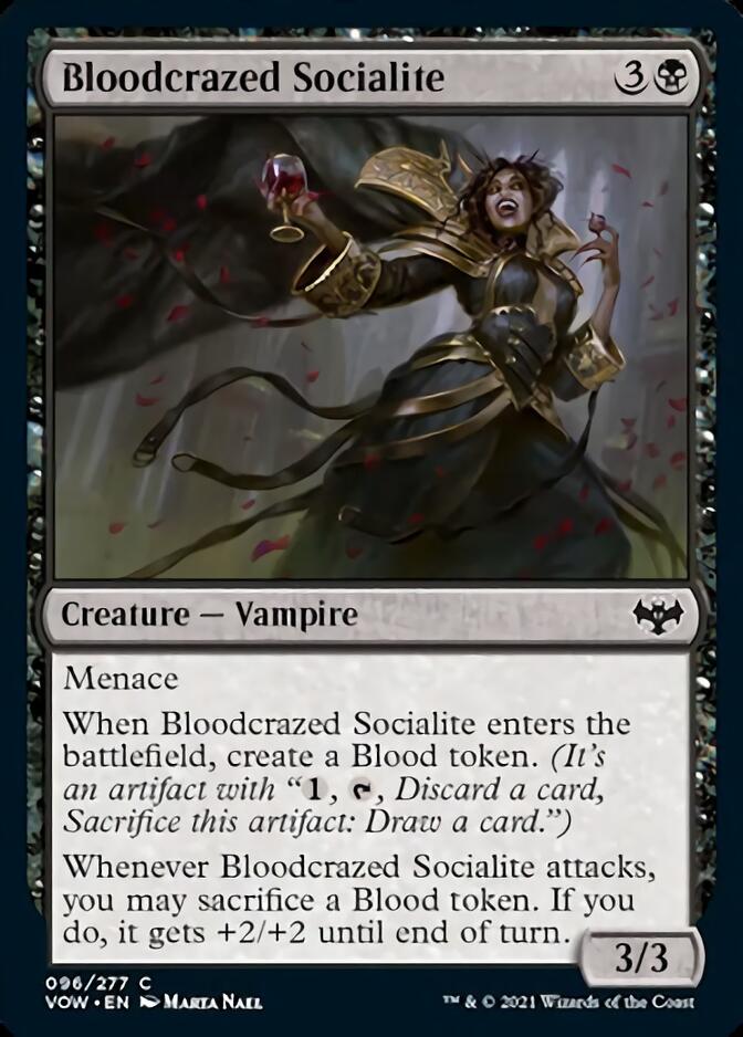 Bloodcrazed Socialite [Innistrad: Crimson Vow] | Jack's On Queen