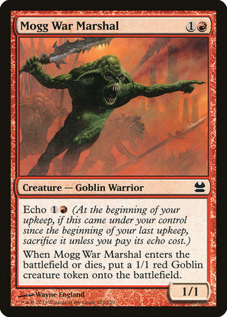 Mogg War Marshal [Modern Masters] | Jack's On Queen