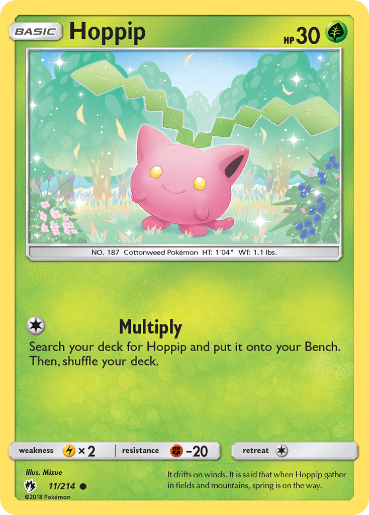 Hoppip (11/214) [Sun & Moon: Lost Thunder] | Jack's On Queen