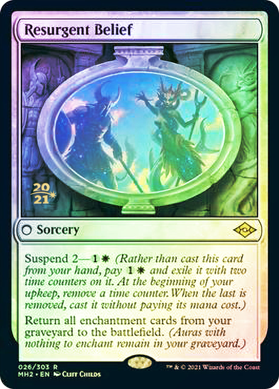 Resurgent Belief [Modern Horizons 2 Prerelease Promos] | Jack's On Queen