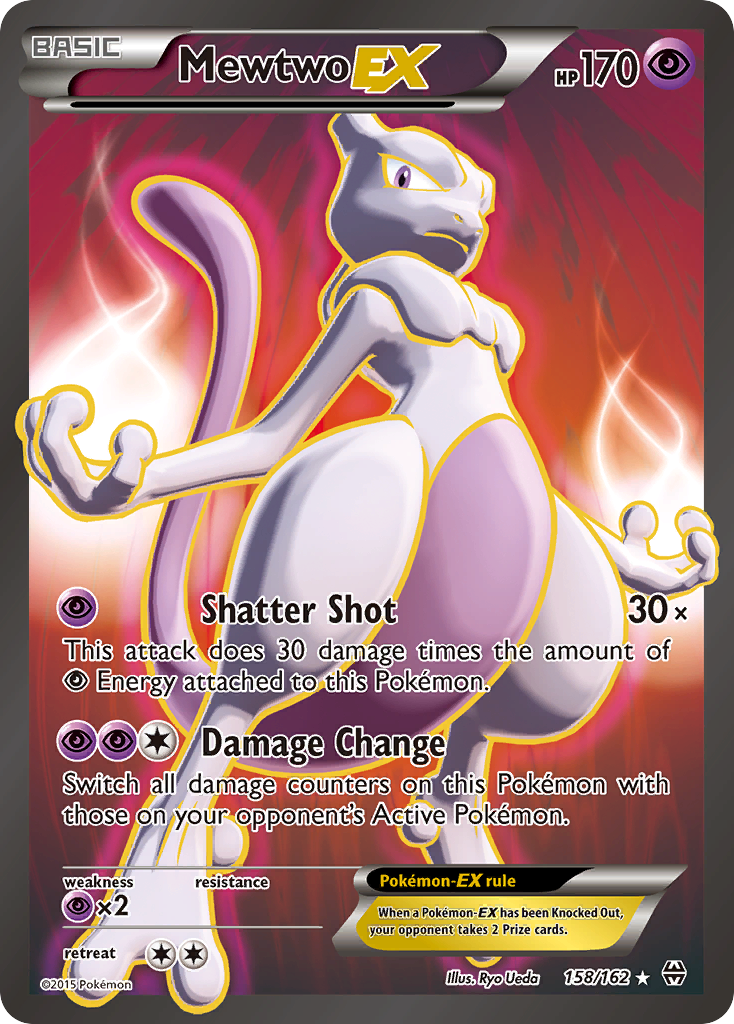 Mewtwo EX (158/162) [XY: BREAKthrough] | Jack's On Queen