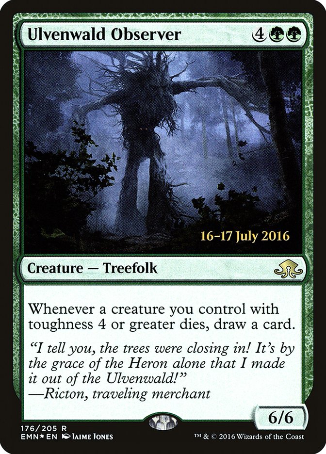 Ulvenwald Observer  [Eldritch Moon Prerelease Promos] | Jack's On Queen