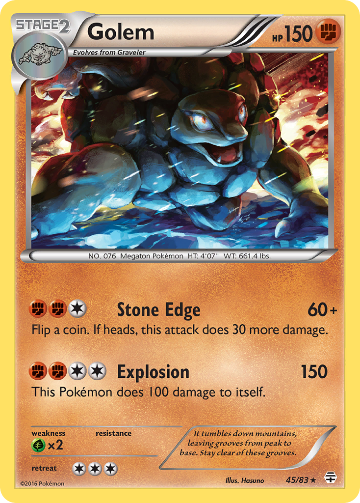 Golem (45/83) [XY: Generations] | Jack's On Queen