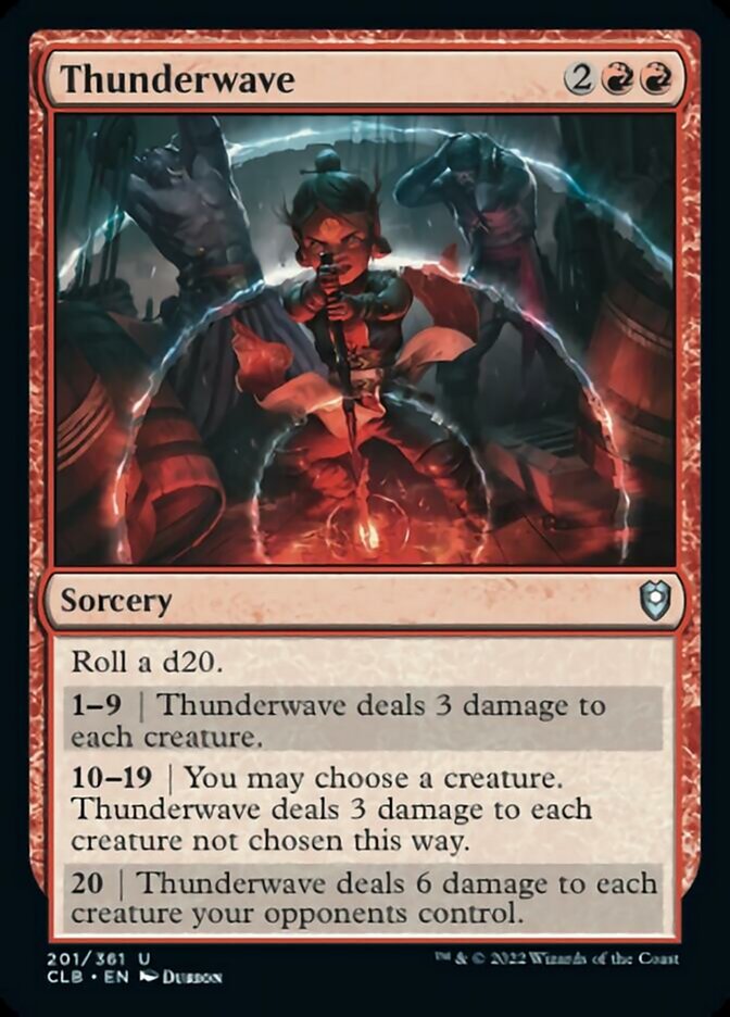 Thunderwave [Commander Legends: Battle for Baldur's Gate] | Jack's On Queen