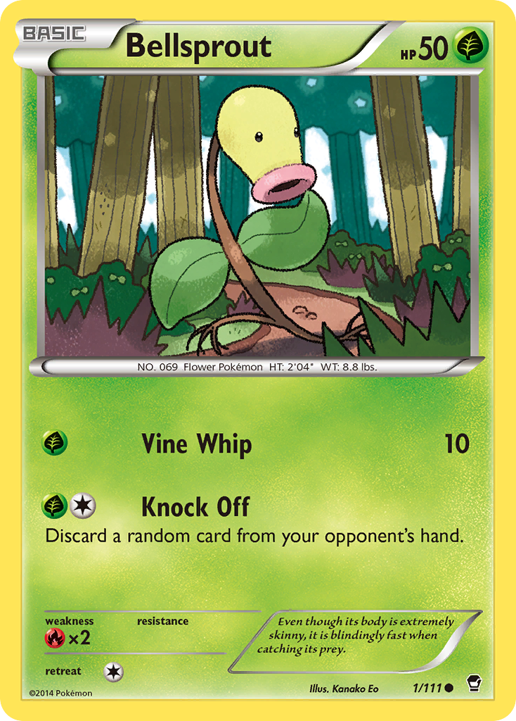 Bellsprout (1/111) [XY: Furious Fists] | Jack's On Queen