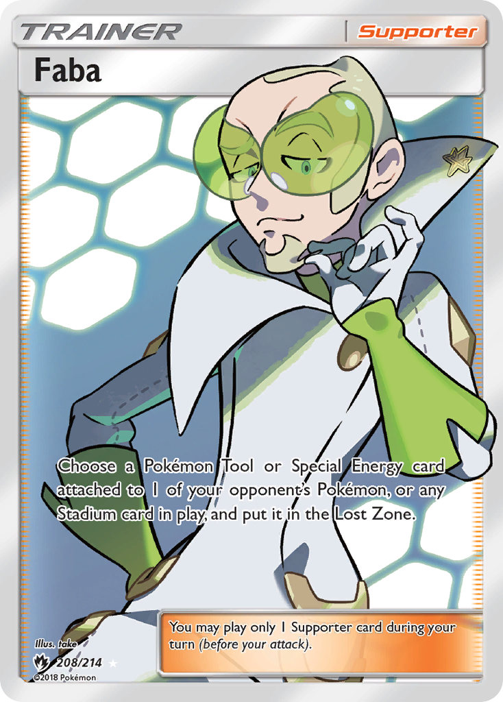 Faba (208/214) [Sun & Moon: Lost Thunder] | Jack's On Queen