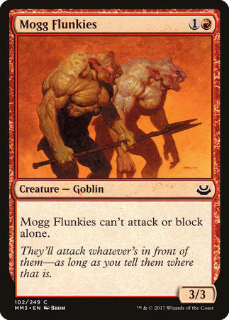 Mogg Flunkies [Modern Masters 2017] | Jack's On Queen