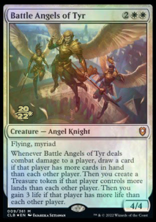 Battle Angels of Tyr [Commander Legends: Battle for Baldur's Gate Prerelease Promos] | Jack's On Queen