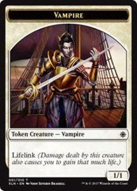 Vampire // Treasure Double-sided Token [Ixalan Tokens] | Jack's On Queen