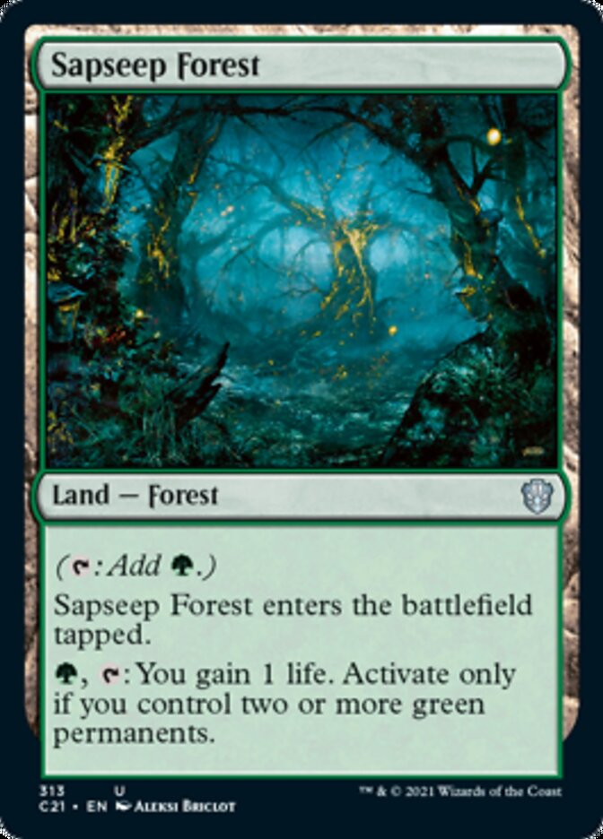 Sapseep Forest [Commander 2021] | Jack's On Queen