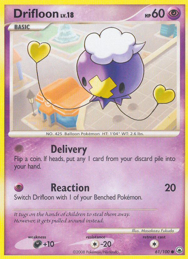 Drifloon (61/100) [Diamond & Pearl: Majestic Dawn] | Jack's On Queen