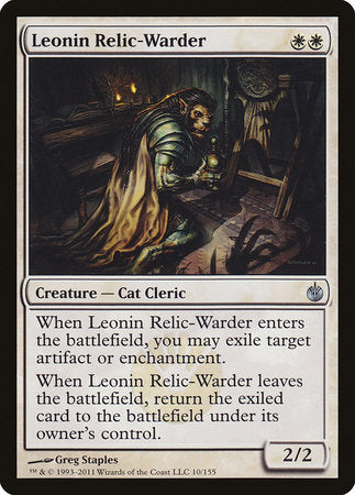 Leonin Relic-Warder [Mirrodin Besieged] | Jack's On Queen