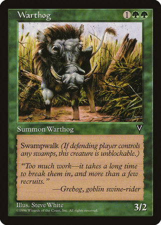 Warthog [Visions] | Jack's On Queen