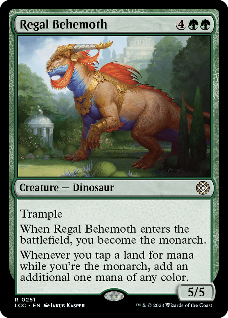 Regal Behemoth [The Lost Caverns of Ixalan Commander] | Jack's On Queen