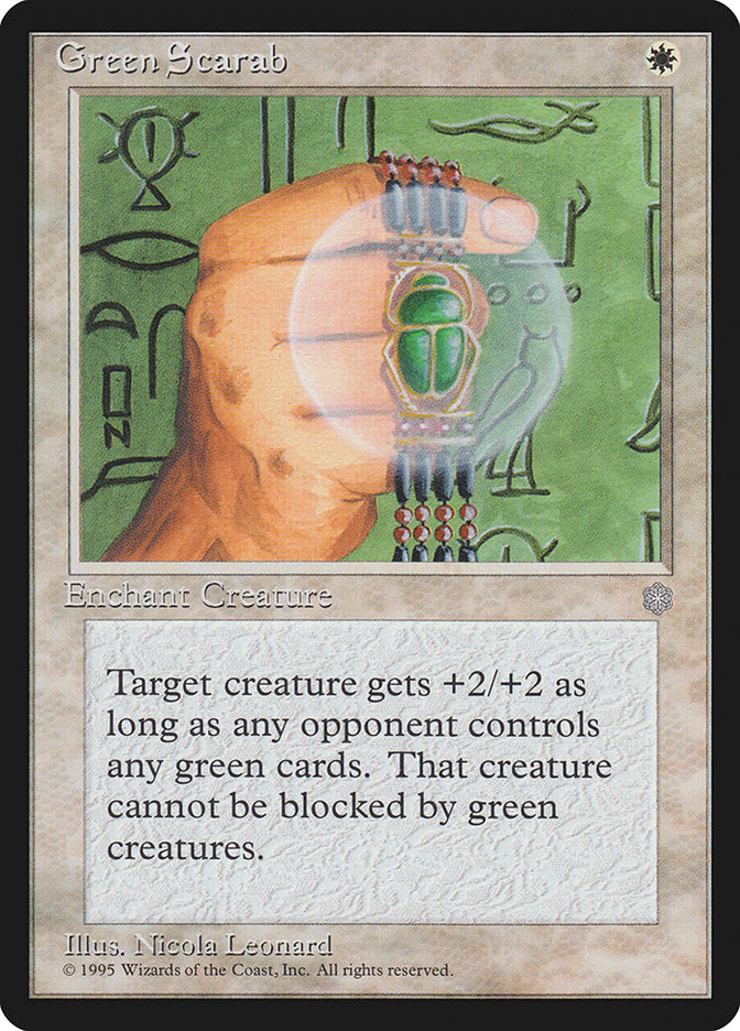 Green Scarab [Ice Age] | Jack's On Queen