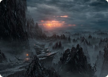 Sundown Pass Art Card [Innistrad: Crimson Vow Art Series] | Jack's On Queen