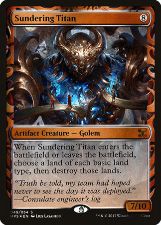 Sundering Titan [Kaladesh Inventions] | Jack's On Queen