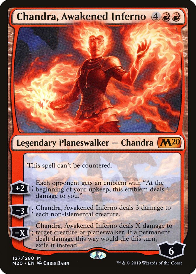 Chandra, Awakened Inferno [Core Set 2020] | Jack's On Queen