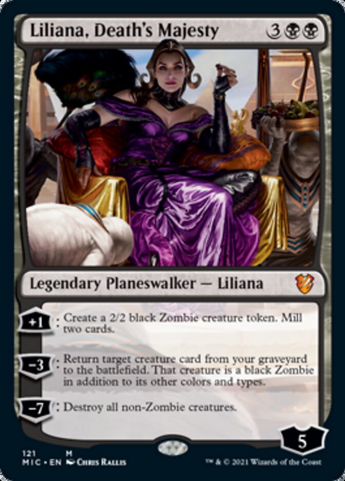 Liliana, Death's Majesty [Innistrad: Midnight Hunt Commander] | Jack's On Queen