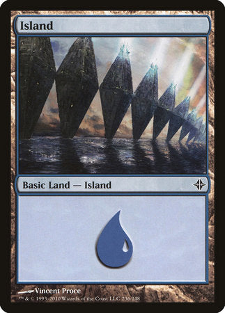 Island (236) [Rise of the Eldrazi] | Jack's On Queen