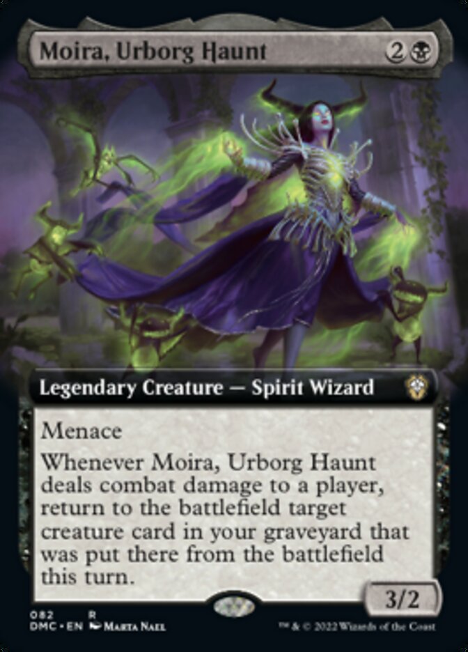 Moira, Urborg Haunt (Extended Art) [Dominaria United Commander] | Jack's On Queen