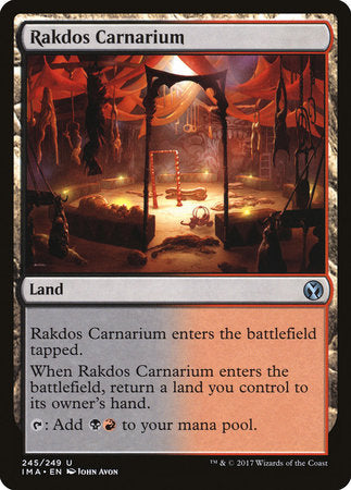 Rakdos Carnarium [Iconic Masters] | Jack's On Queen