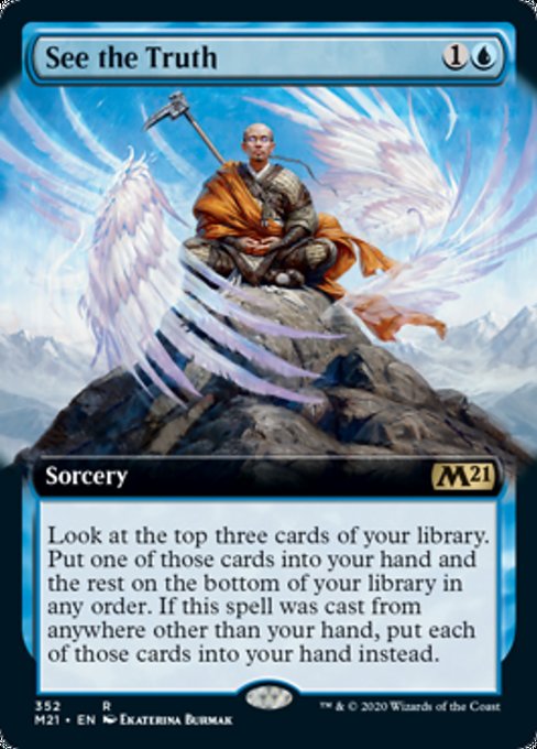 See the Truth (Extended Art) [Core Set 2021] | Jack's On Queen