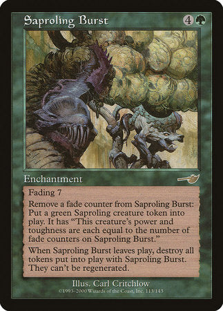 Saproling Burst [Nemesis] | Jack's On Queen