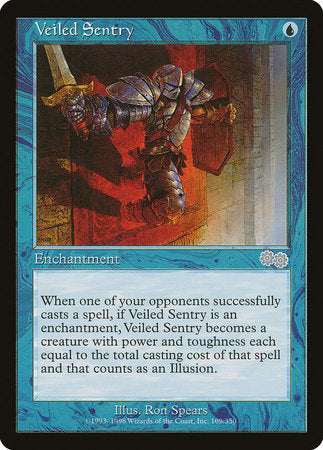 Veiled Sentry [Urza's Saga] | Jack's On Queen