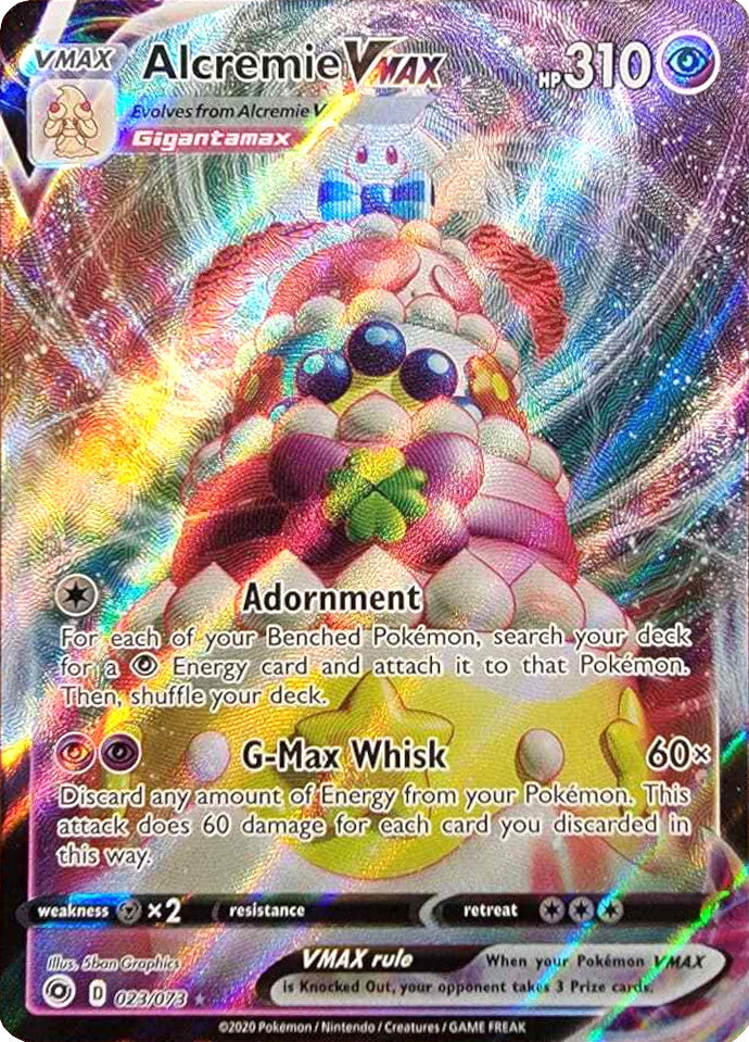 Alcremie VMAX (023/073) [Prize Pack Series One] | Jack's On Queen