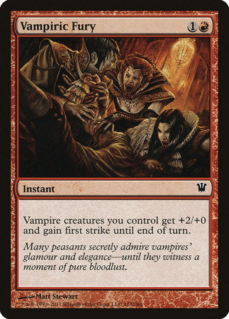 Vampiric Fury [Innistrad] | Jack's On Queen