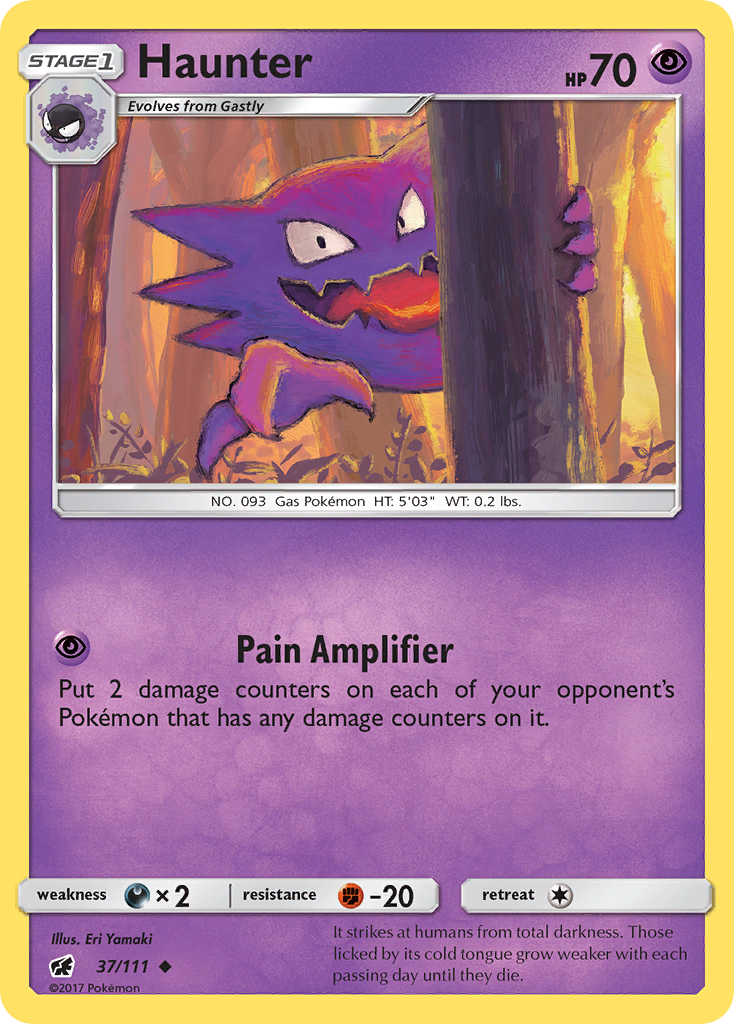 Haunter (37/111) [Sun & Moon: Crimson Invasion] | Jack's On Queen