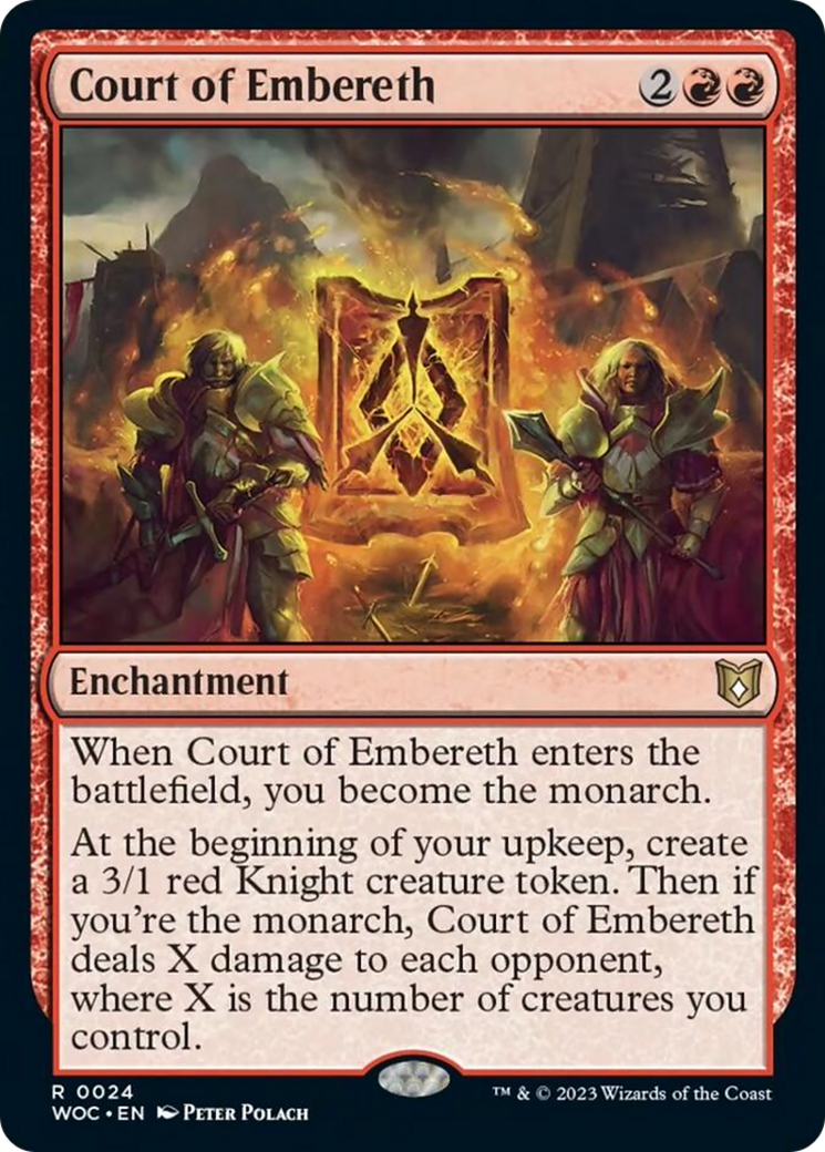 Court of Embereth [Wilds of Eldraine Commander] | Jack's On Queen