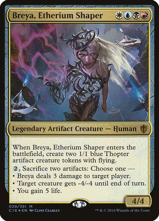 Breya, Etherium Shaper (Commander 2016) [Commander 2016 Oversized] | Jack's On Queen