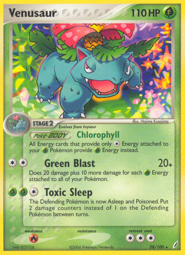 Venusaur (28/100) [EX: Crystal Guardians] | Jack's On Queen