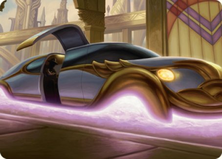 Mysterious Limousine Art Card [Streets of New Capenna Art Series] | Jack's On Queen