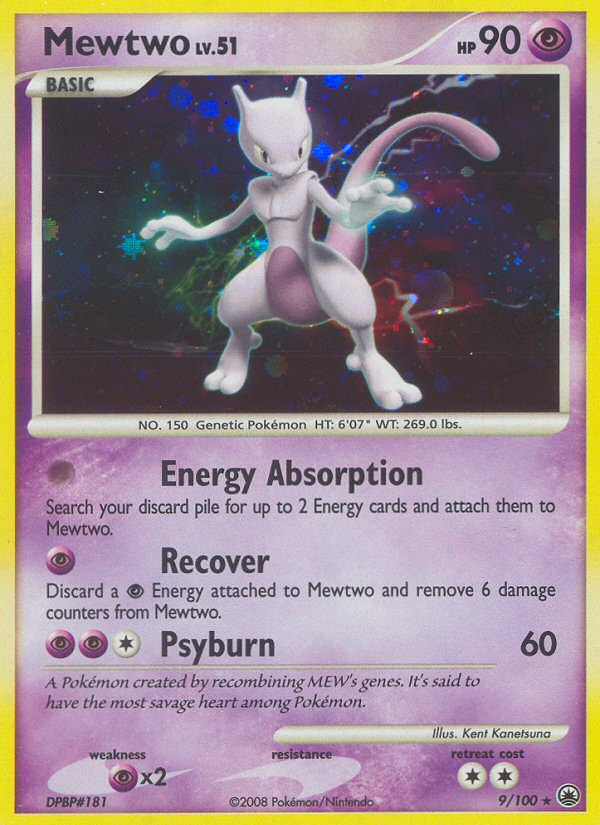 Mewtwo (9/100) [Diamond & Pearl: Majestic Dawn] | Jack's On Queen