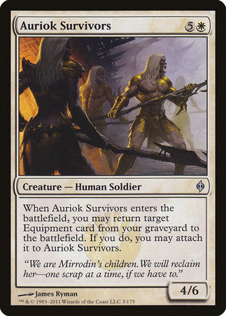 Auriok Survivors [New Phyrexia] | Jack's On Queen