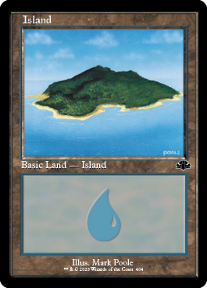 Island (404) (Retro) [Dominaria Remastered] | Jack's On Queen