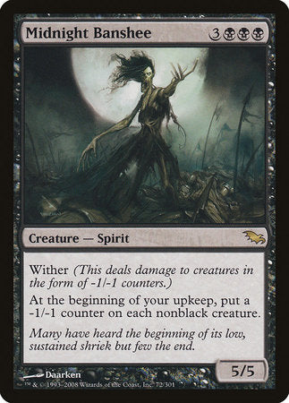 Midnight Banshee [Shadowmoor] | Jack's On Queen