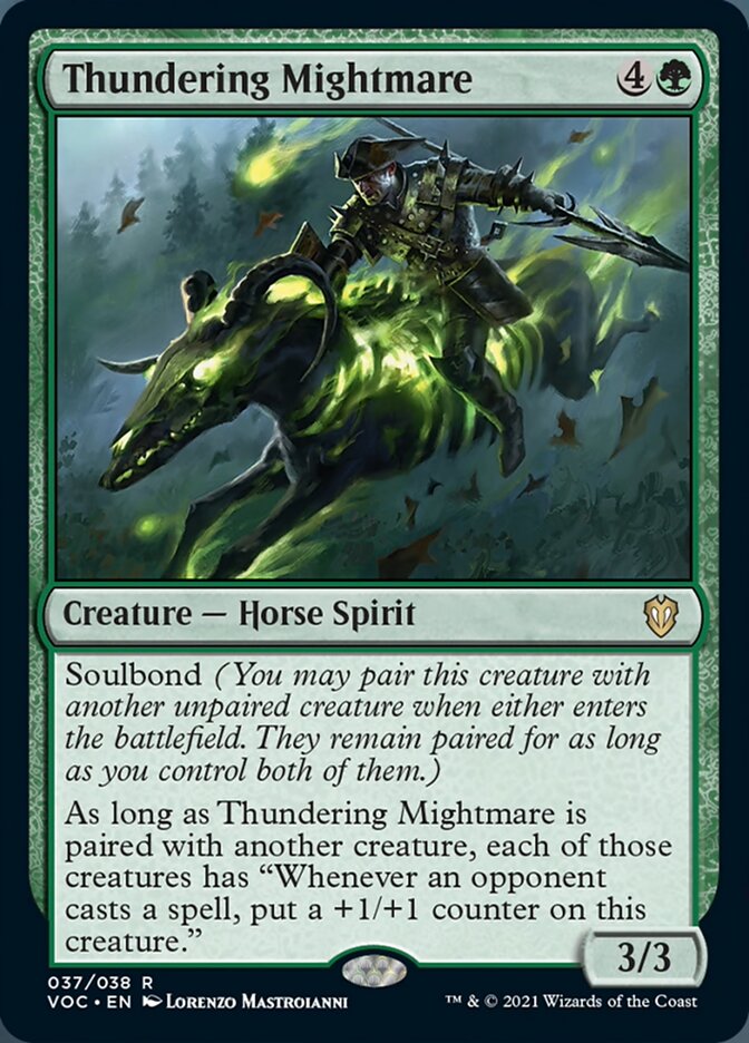 Thundering Mightmare [Innistrad: Crimson Vow Commander] | Jack's On Queen