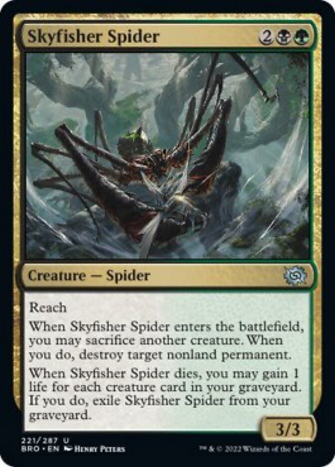 Skyfisher Spider [The Brothers' War] | Jack's On Queen